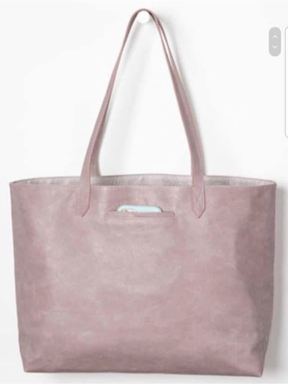 Thirty One Modern Tote! NWT! Monogrammed with initial S! - Picture 8 of 8